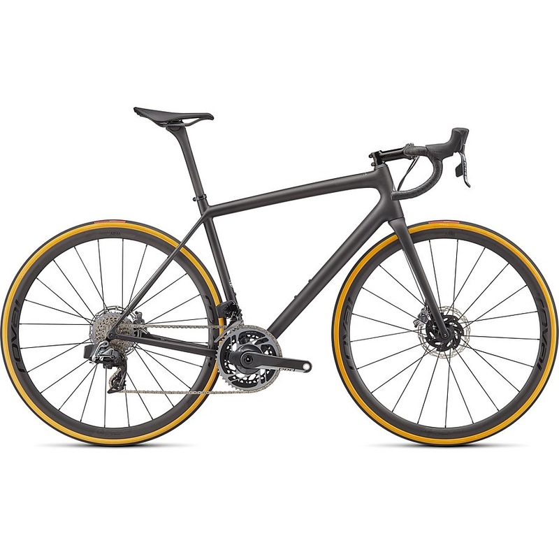 2022 Specialized aethos S-Works etap bike carbon / chameleon eyris color run / chrome foil 52