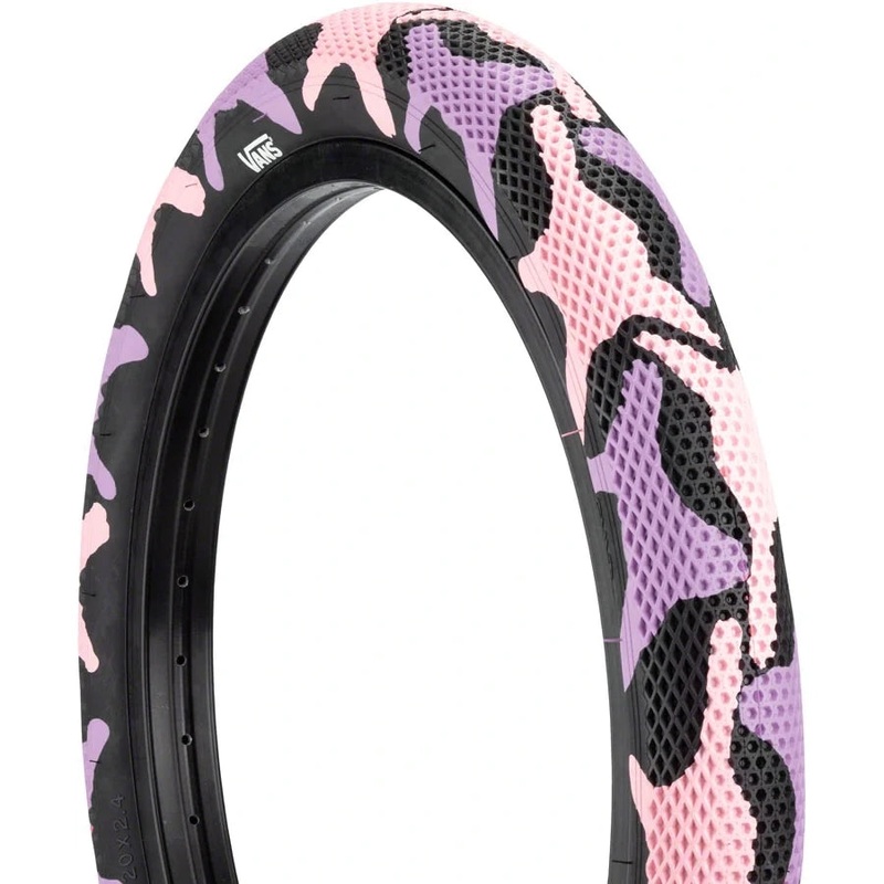 29×2.10 Cult Vans BMX Tire – Purps (Purple & Pink Camo w/ Black Sidewall