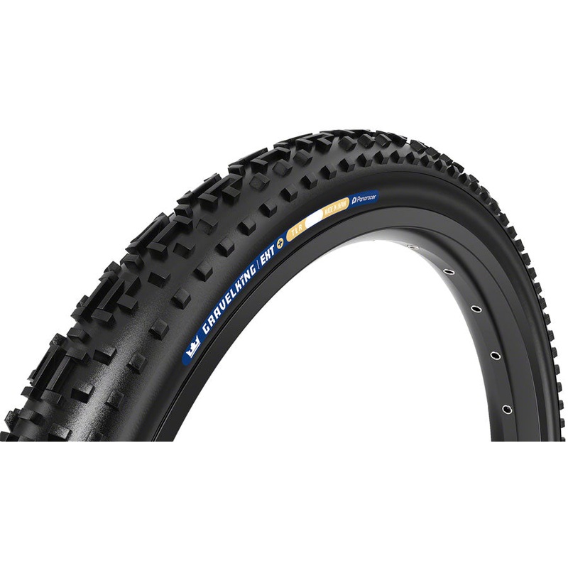 Panaracer GravelKing EXT Plus Tire – 700 x 38, Tubeless, Folding, Black RF738-GKEXT-P-B2