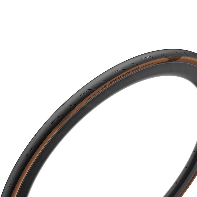 Pirelli P ZERO Race TLR Tire – 700 x 32 Tubeless Folding Classic Tan SmartEvo SpeedCore