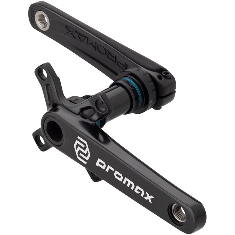 Promax CF-2 Cold Forged Crank Set – Black