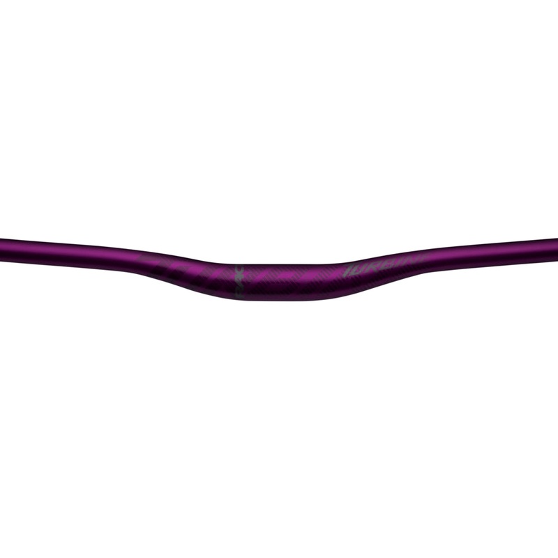 RaceFace Turbine 35 Alloy Riser Handlebar: 35 x 800mm 20mm Rise Purple