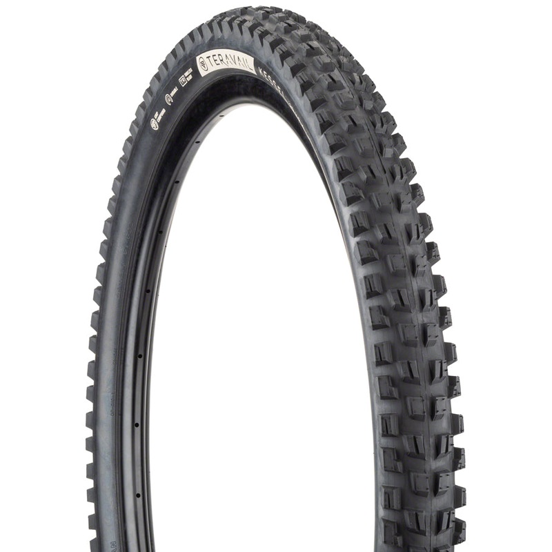 Teravail Kessel Tire – 29 x 2.5 Tubeless Folding BLK Durable Plus Grip Plus Compound
