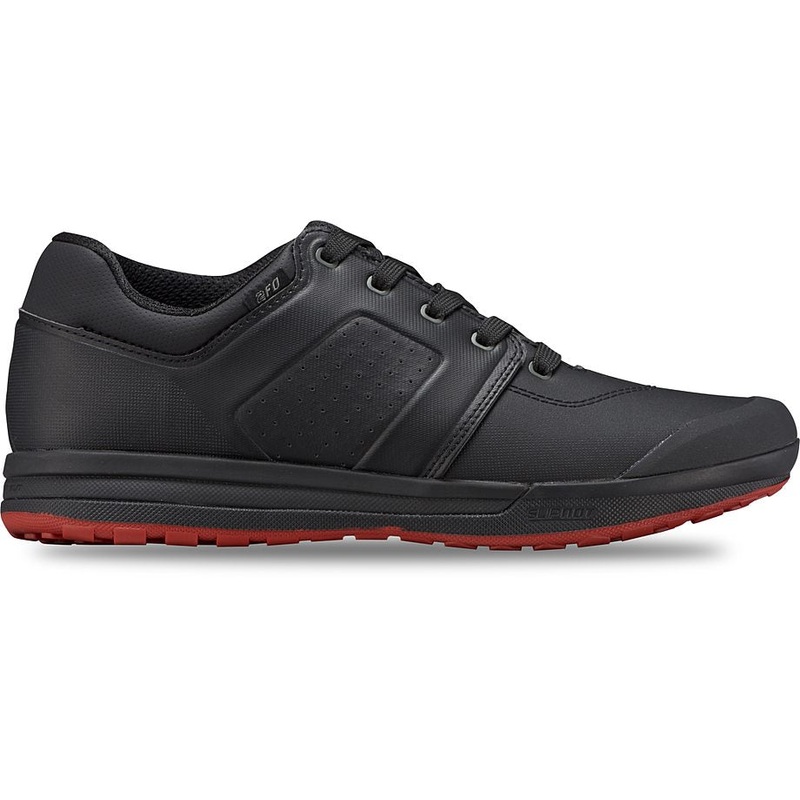 2022 Specialized 2FO DH CLIP MTB SHOE BLK/REDWD 44 Black/Redwood SHOE