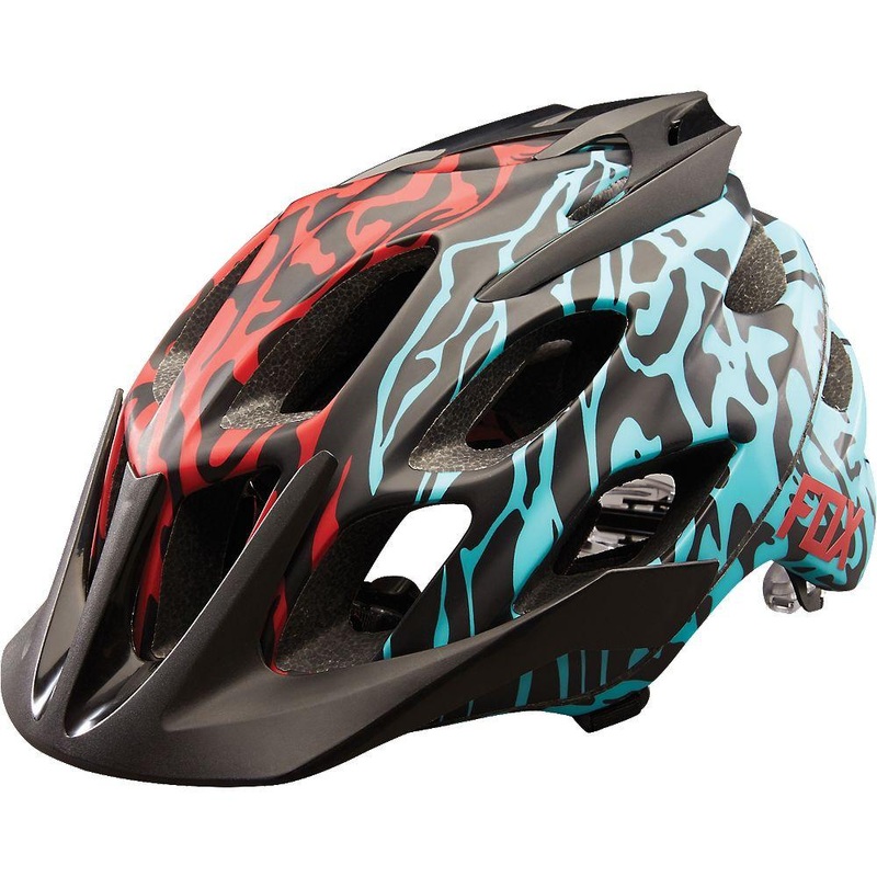 Fox Racing Flux Cauz MTB Helmet – Ice Blue