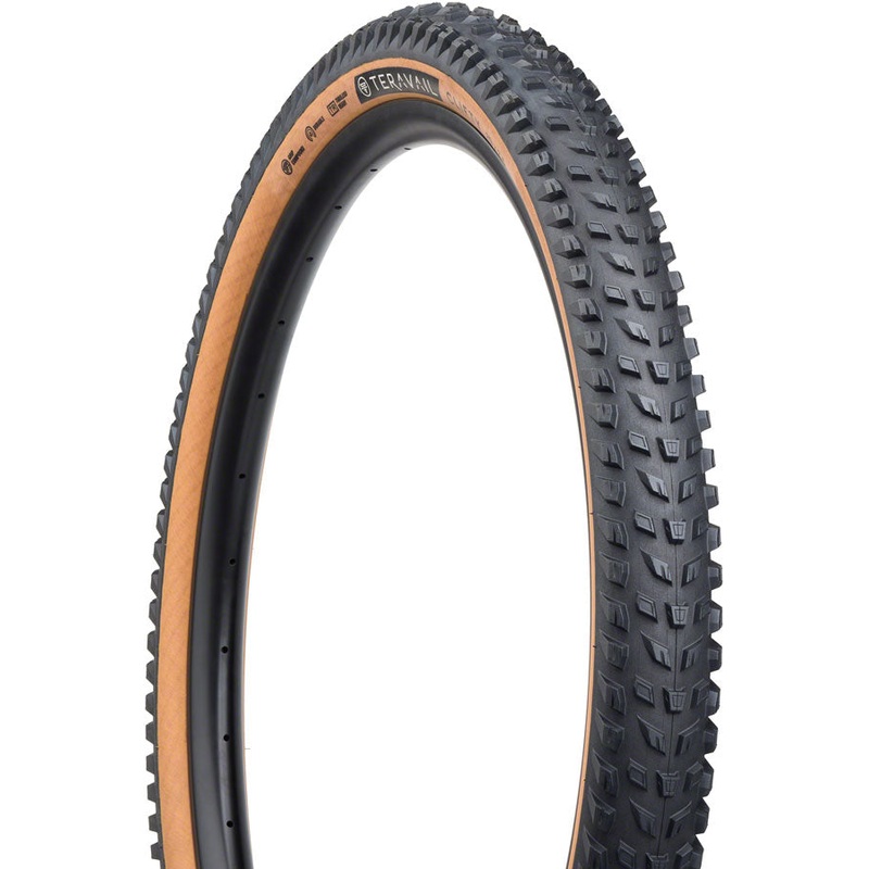 Teravail Clifty Tire – 29 x 2.5 Tubeless Folding Tan Durable Grip Compound
