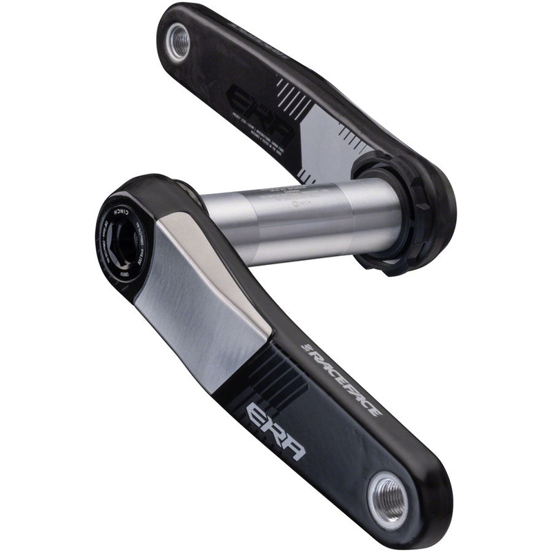 RaceFace Era Crankset – 170mm, Direct Mount, 136mm Spindle with CINCH Interface, Carbon, Black
