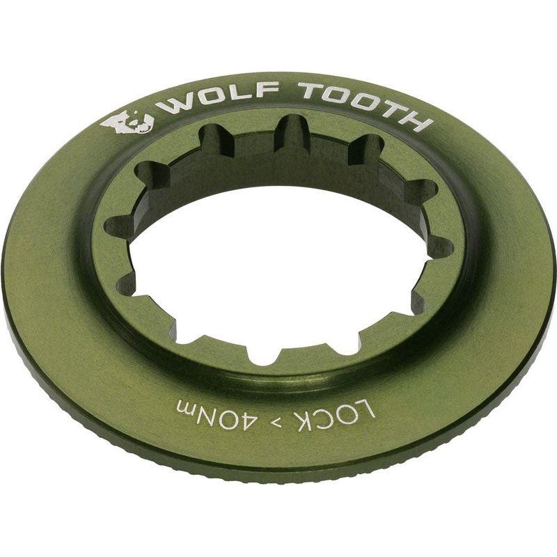 Wolf Tooth CenterLock Rotor Lock Ring – Internal Splined Olive