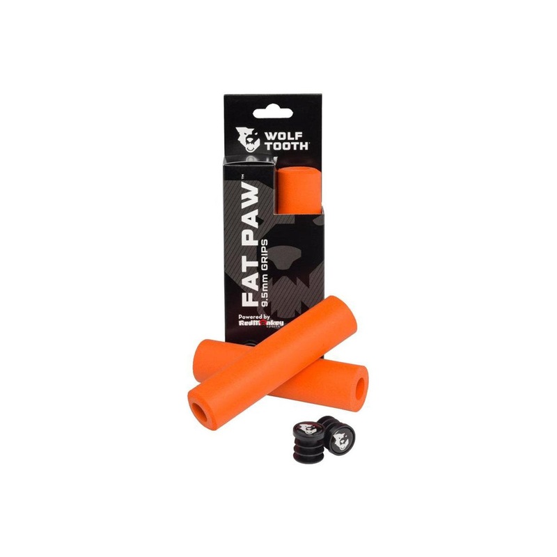 Wolf Tooth Components Fat Paw Grips – Orange