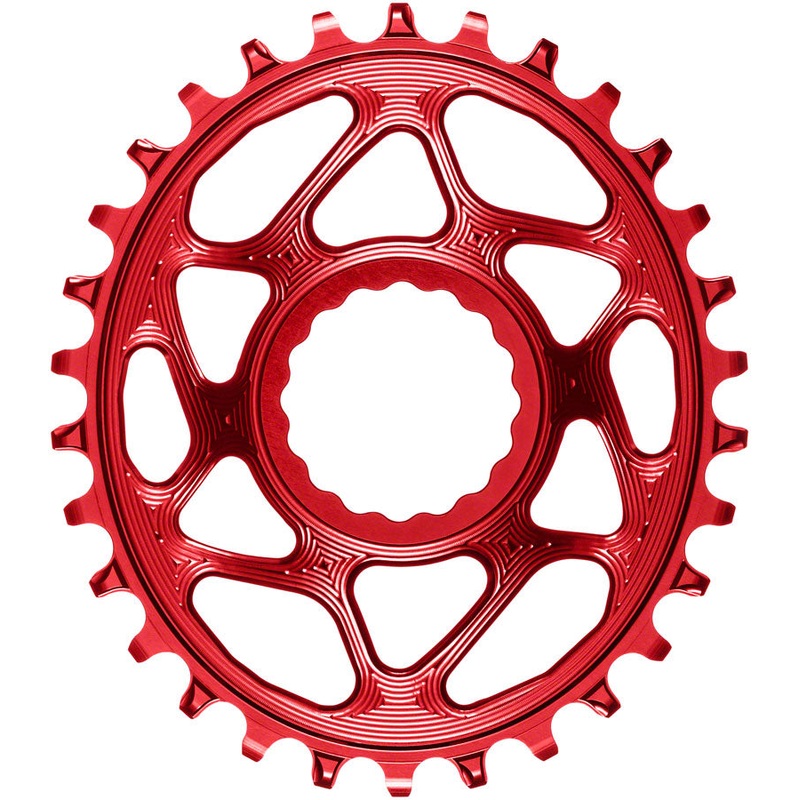 Absolute Black Oval Cinch DM Boost Chainring 30T – Red