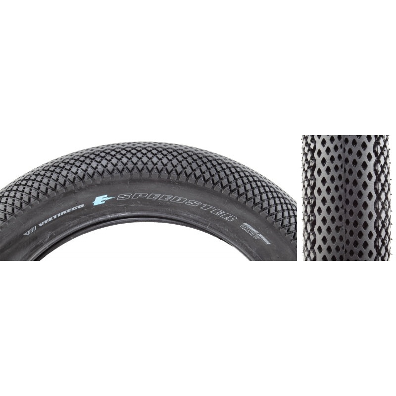 Vee Tire Co. Speedster Tire – 20 x 4.0 Clincher Wire BLK Endurance Override E-Bike R-50