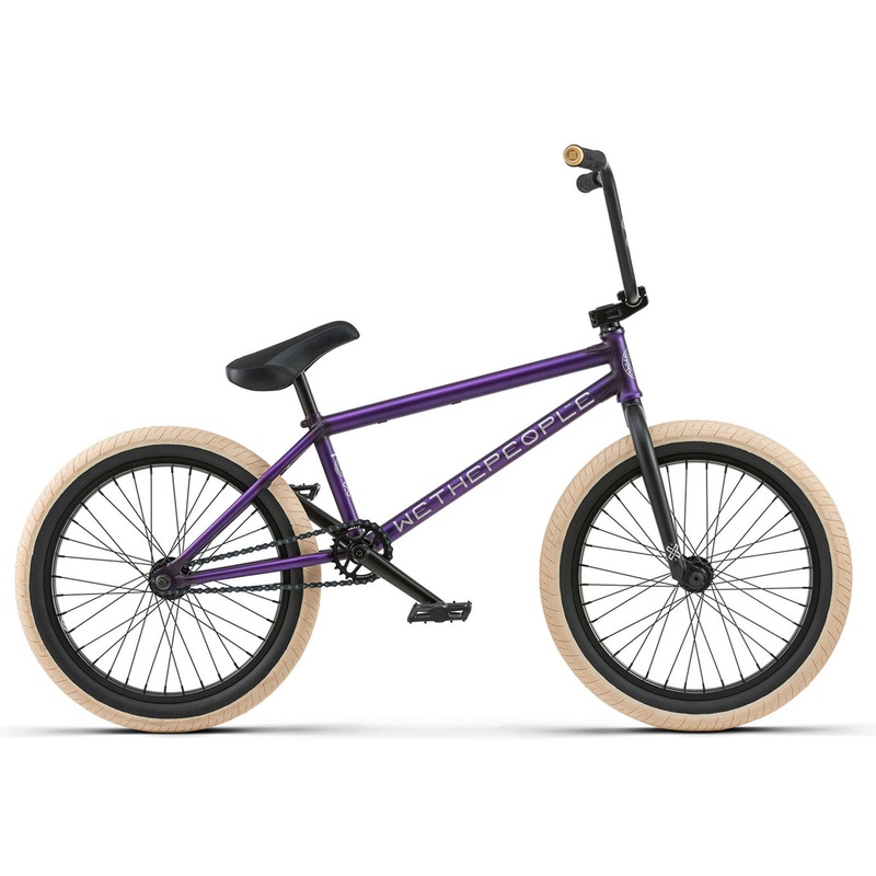We The People Reason Freecoaster 20″ BMX Bike 20.75″ TT – Matte Translucent Purple
