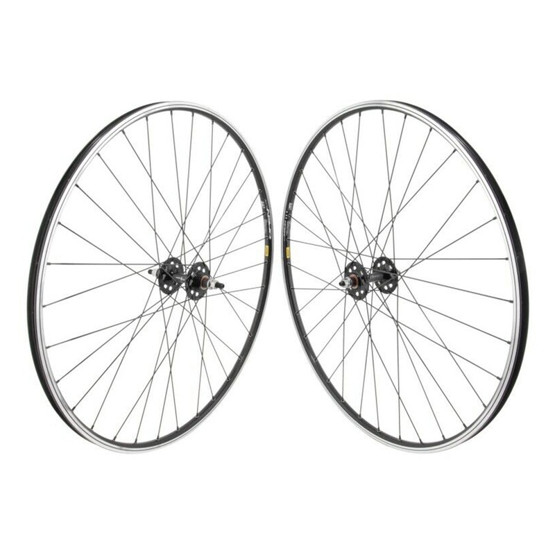 Wheelmaster Mavic Open Elite 700c Single Speed Track Bike Wheelset – Black