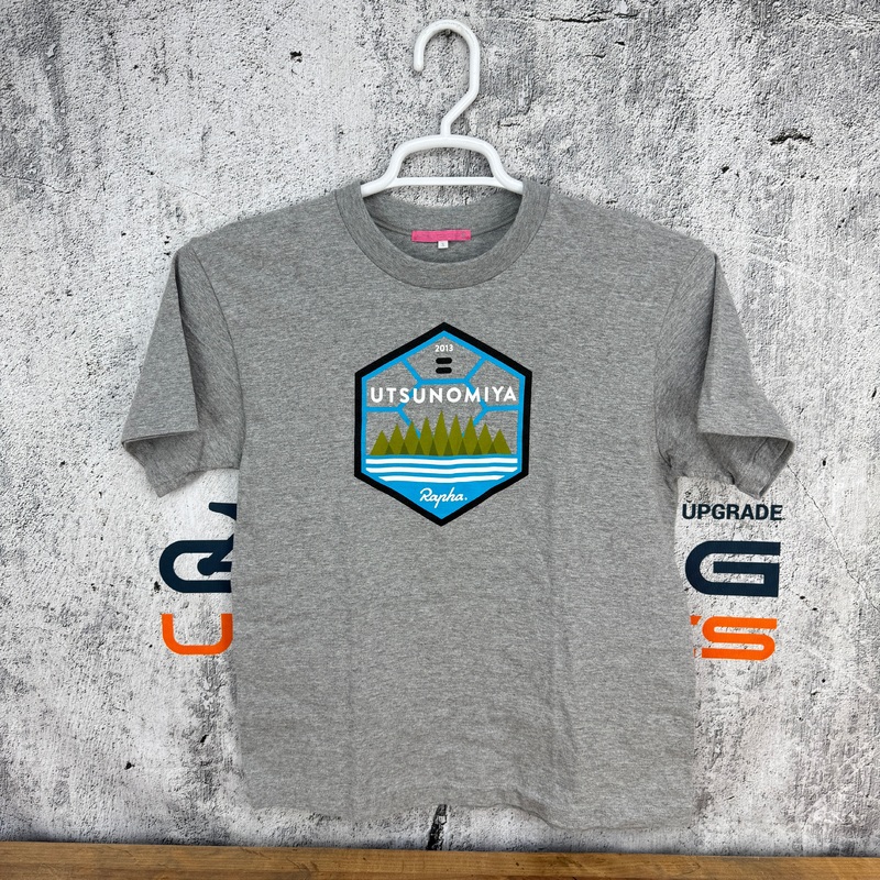 Worn Once! Rapha 2013 Team Sky Utsonomiya Men’s Small Grey Short Sleeve T-Shirt