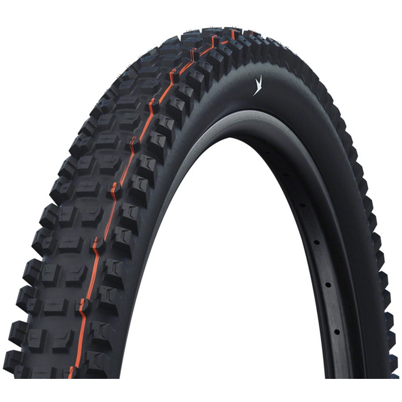 Schwalbe Albert Tire – 27.5 x 2.50 Tubeless Folding BLK Evolution Line Gravity Pro Addix Soft Radial E-50
