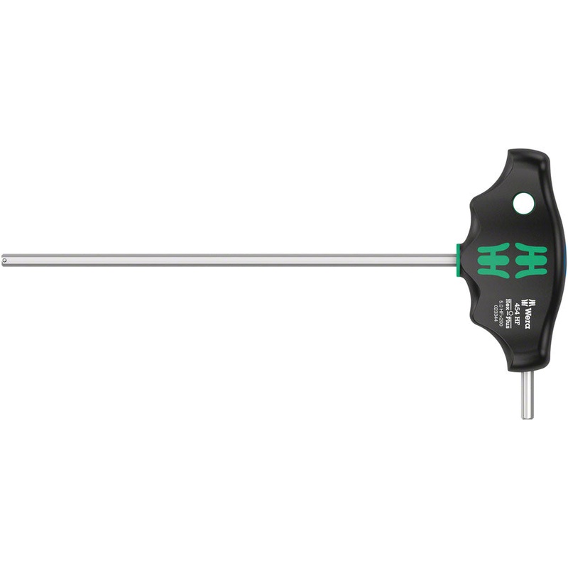 Wera 454 HF T-handle hexagon screwdriver Hex-Plus with holding function, 5 x 200 mm