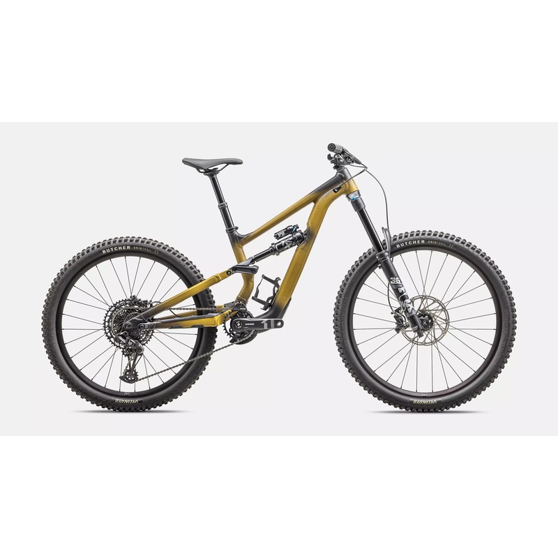 2025 Specialized status 170 2 zero bike satin harvest gold tint / obsidian / dune white s0