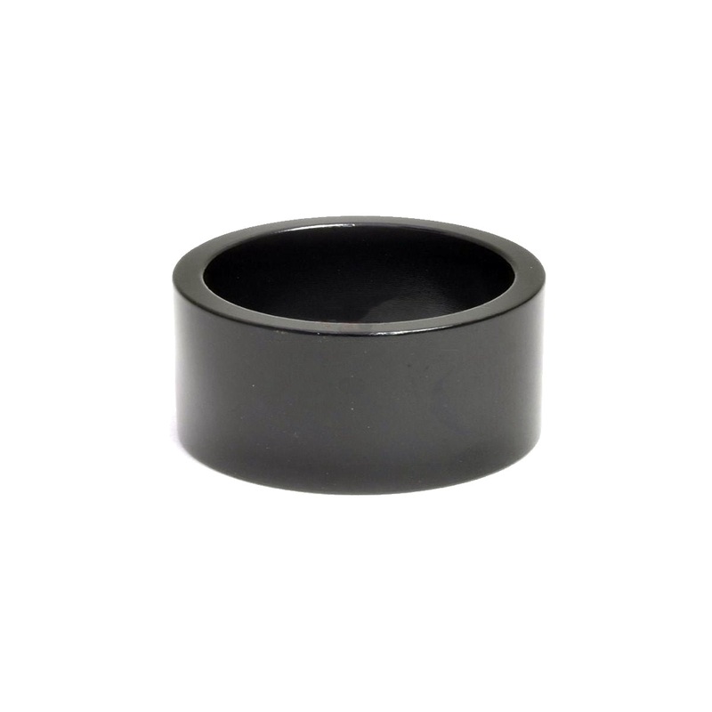 CBO Steel Headset Spacer – 1″ x 15mm – Black
