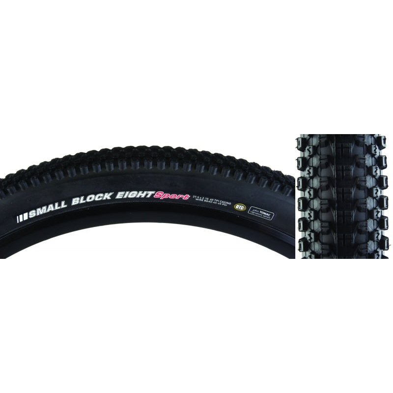 Kenda Small Block 8 Tire 26×2.35 Wire Clincher DTC 60TPI Black