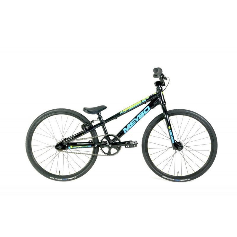 Meybo TLNT Mini BMX Race Bike-Black/Cyan/Apple