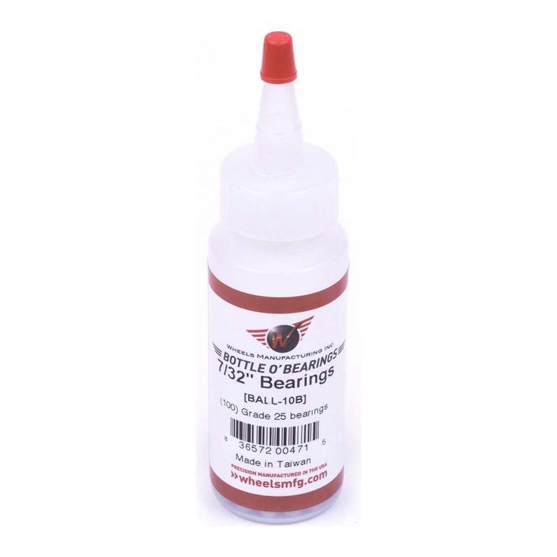Wheels Manufacturing Grade 25 7/32 Loose Ball Bearing: Bottle of 100