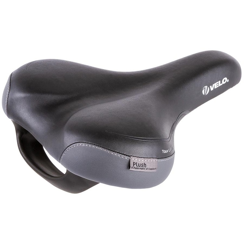 Bike Saddle Velo Tour E-Grip 272 x 212mm, 498g, Black