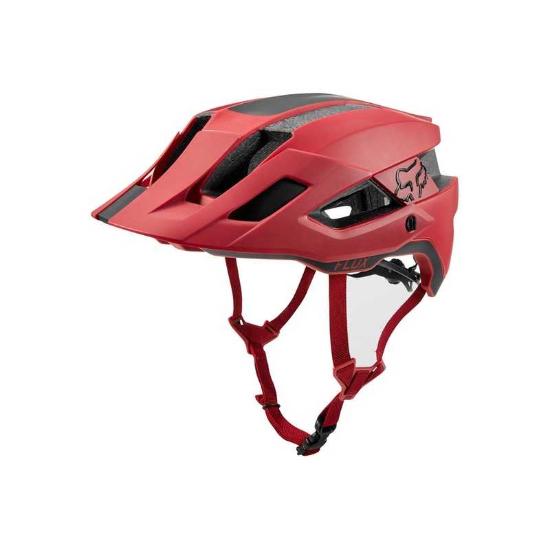 Fox Racing Flux MTB Helmet – Rush – Cardinal – 2019