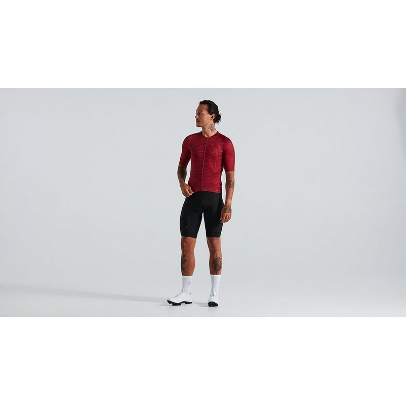 Specialized sl air+ wisps jersey ss men maroon xxl