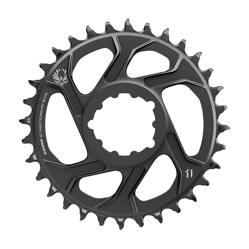 SRAM X-Sync 2 Eagle Direct Mount Chainring – 34 Tooth 3mm Boost Offset 12-Speed BLK