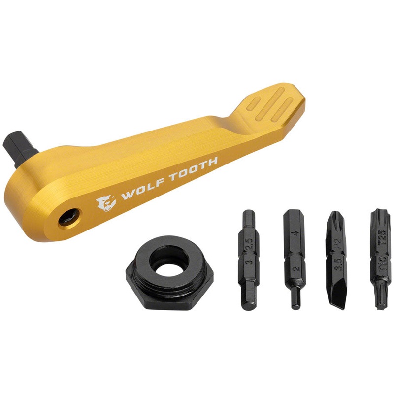 Wolf Tooth Axe Handle Multi-Tool – Gold