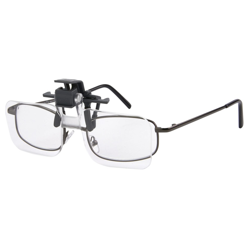 Carson Optical Clip & Flip 1.75x Magnify Lens: Hands-Free Magnification Solution