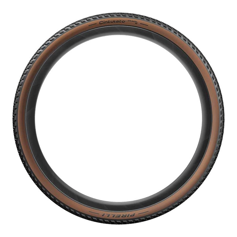 Pirelli Cinturato Gravel M Tire – 650b x 45 Tubeless Folding Classic Tan