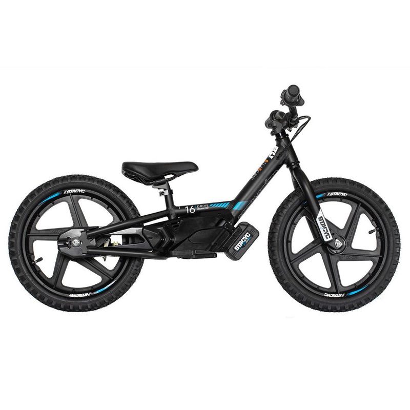 Stacyc 16eDrive 16″ Electric BMX Balance Bike-Black