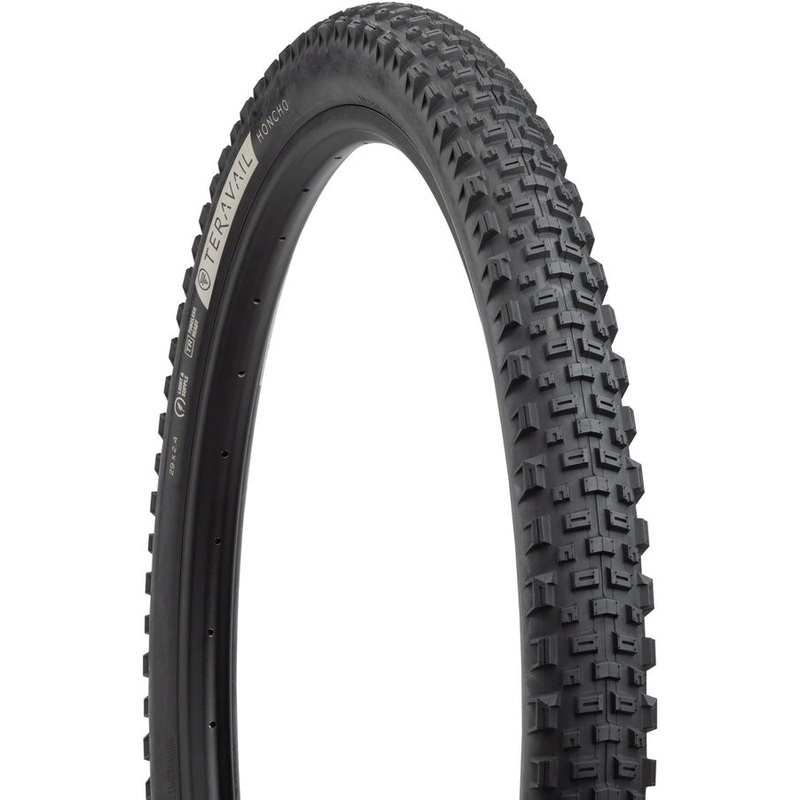 Teravail Honcho Tire – 29 x 2.4 Tubeless Folding BLK Light Supple Grip Compound