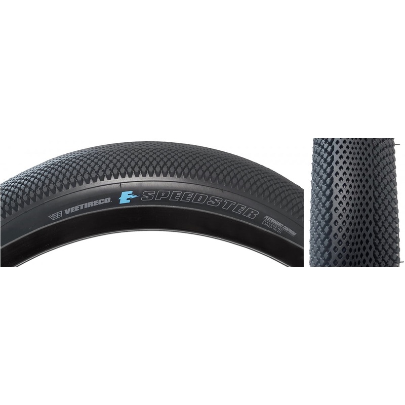 Vee Tire & Rubber Speedster 22×3.0 High-Performance BMX & Urban Bicycle Tires with OverRide Puncture Protection, E-Bike Rated, Wired TPI