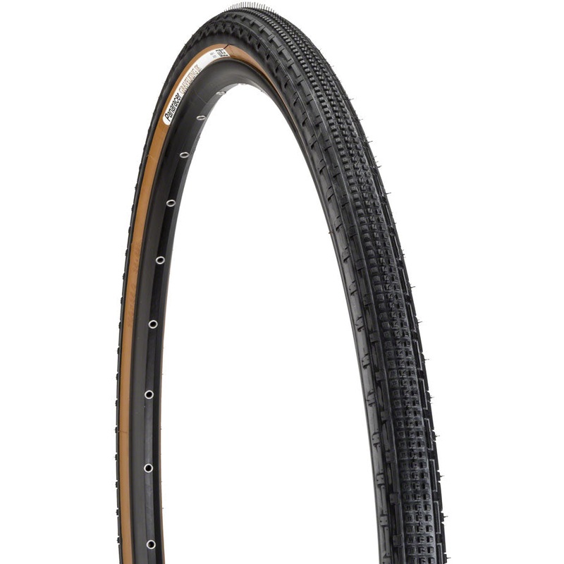 Panaracer GravelKing SK Tire – 700 x 50, Tubeless, Folding, Black/Brown RF750-GKSK-D