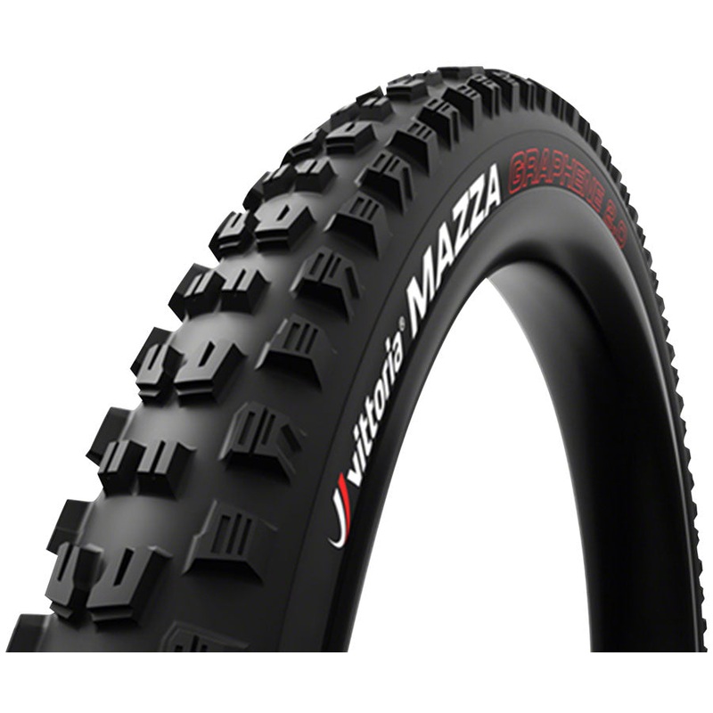 Vittoria Mazza Tire – 29 x 2.6, Tubeless, Folding, Anthracite/Black, Trail, TNT, G2.0