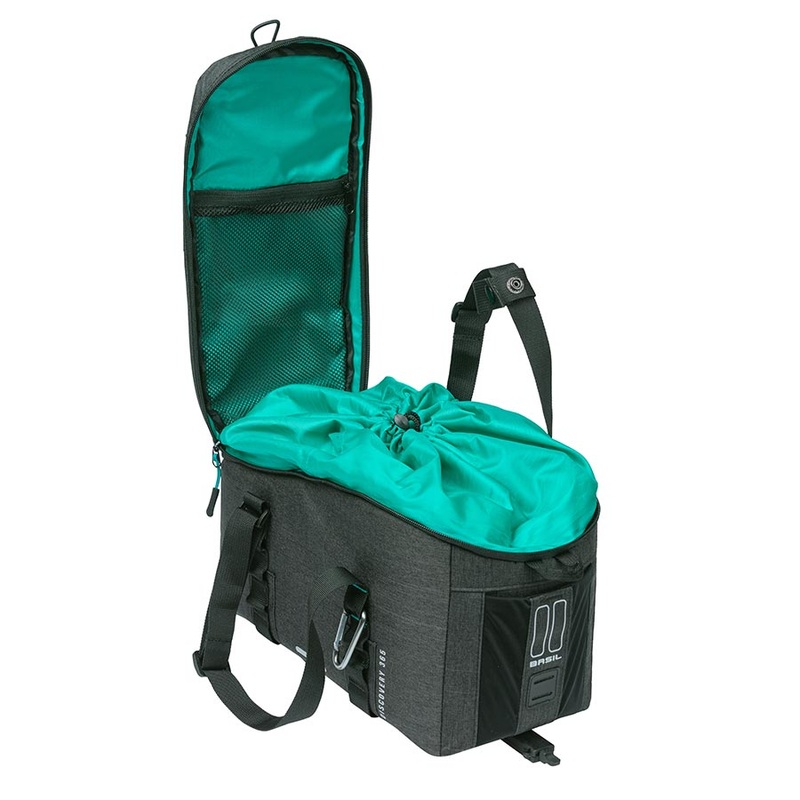 Basil Discovery 365 Trunk Bag Black Melee