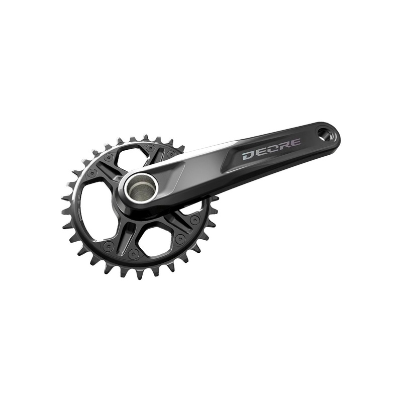 Shimano Deore FC-M6100-1 Crankset – 170mm 12-Speed 32t Black