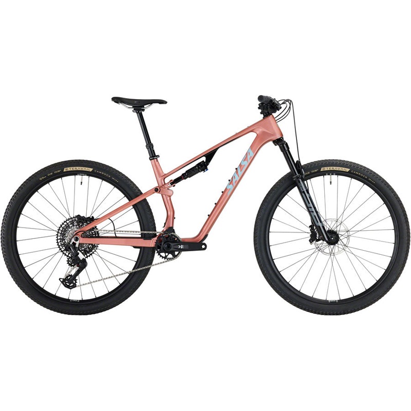 Salsa Spearfish C Eagle 90 Transmission Bike – 29″, Carbon, Dusty Rose, Large