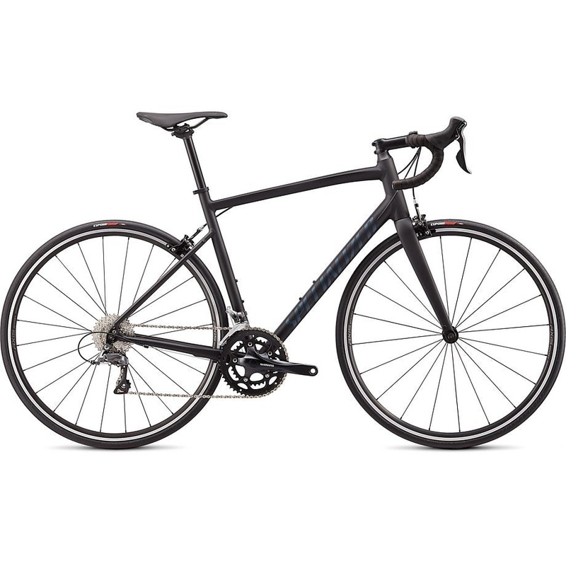 Specialized allez e5 satin black/cast battleship 49