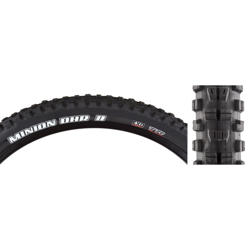 Tire Max Minion Dhr Ii 26X2.3 Black Fold/60 Dc/Exo/Tr