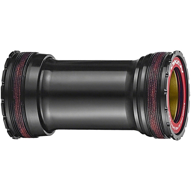 Token T47V386 Threaded Bottom Bracket – T47 Inboard BB386/BB392 Black
