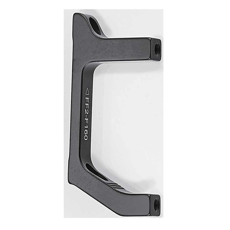 TRP FF2 Disc Brake Adapter – Front Flat Mount Fork to Post Mount Caliper For 160 mm Rotors Includes two M5x17mm Bolts
