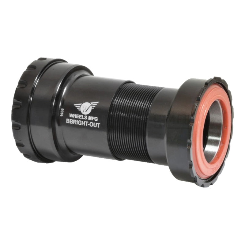 Wheels Manufacturing PressFit BBRight Thread-Together Bottom Bracket – DUB Spindle ABEC-3 Bearing BLK