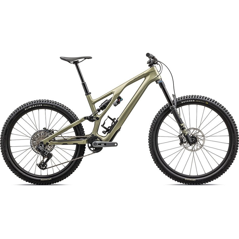 2025 Specialized Stumpjumper evo expert bike satin metallic spruce / dark moss green s3