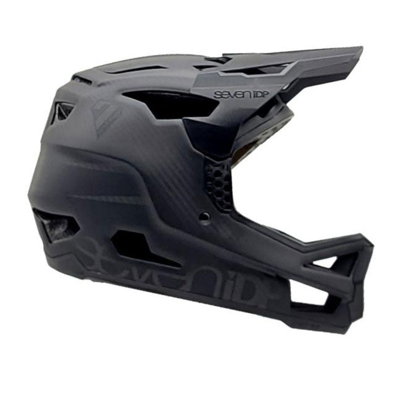 7iDP Project 23 Carbon Full Face Helmet Black/Raw Carbon L 59 – 60cm
