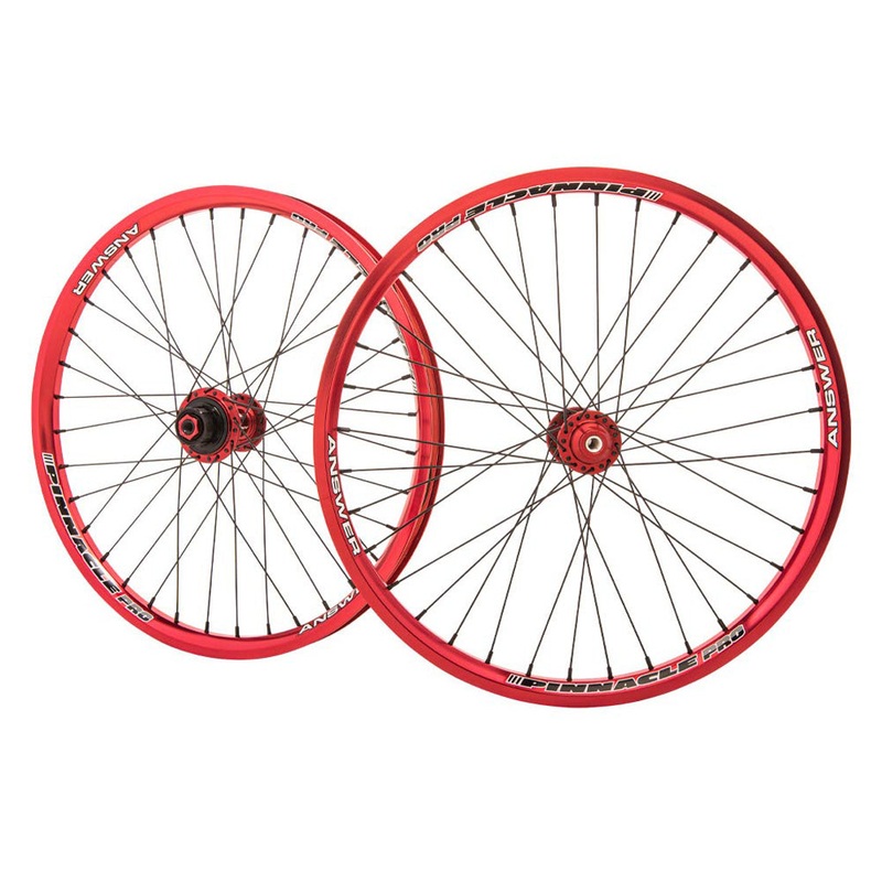 Answer Pinnacle V2 Pro BMX Race Wheelset-20×1.75″