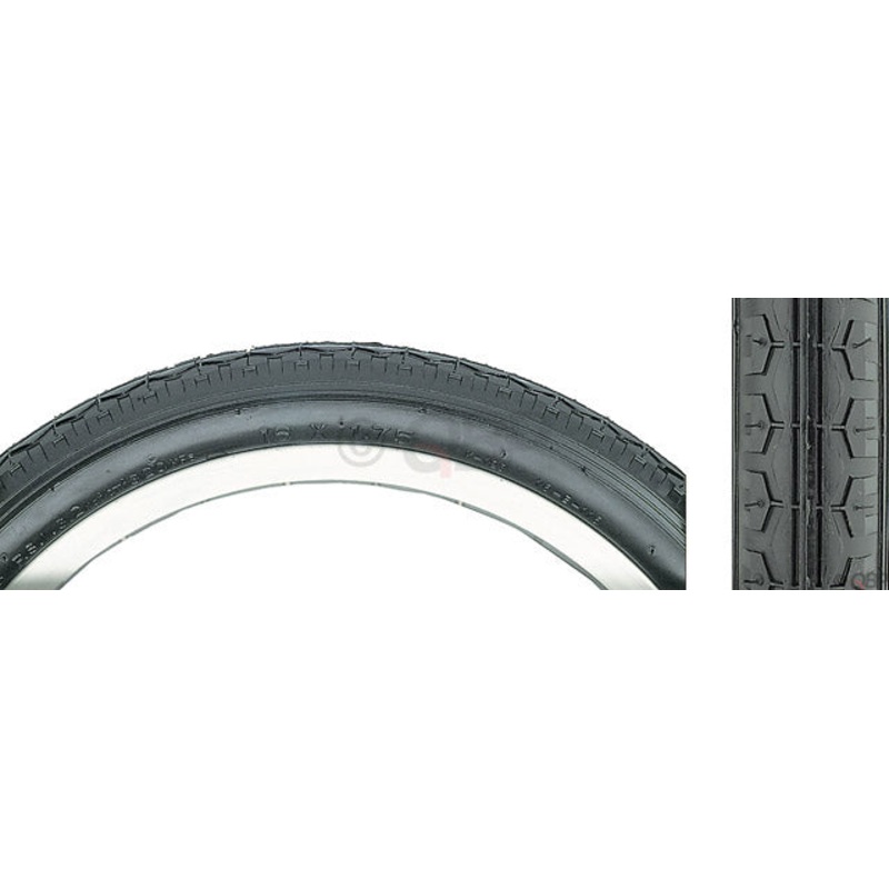 Kenda Street K123 Tire – 16 x 1.75 Clincher Wire Black 22tpi