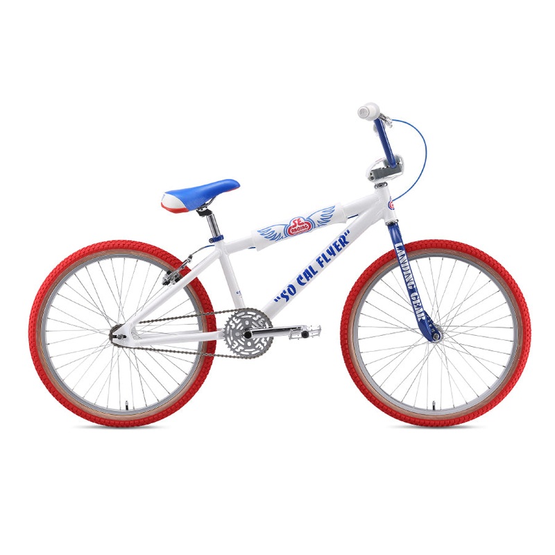 SE Racing So Cal Flyer 24″ – White/Red/Blue